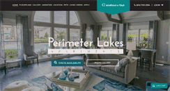 Desktop Screenshot of perimeterlakesapts.com